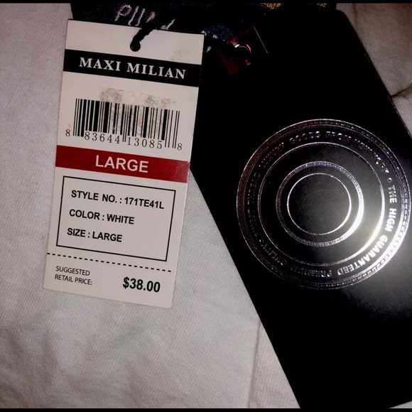 Maxi Milian Mens Tee Sz Large New w/Tags - Picture 2 of 5